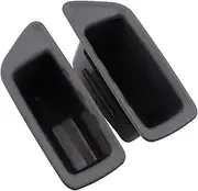2pcs ABS Car Inner Door Armrest Front Storage Box, for Ford, for Ecosport, 2018 2019 Accessories Container Case Door Handle Storage Compartment