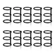 3-Rings Book Rings Metal Loose Leaf Binder Rings Binding DIY Photo1806