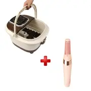 Foot Spa Tub Massager Roller Bubble Footbath PLUS USB Foot Grinder