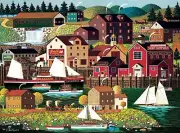 Buffalo Games - Charles Wysocki - The Cambridge - 1000 Piece Jigsaw Puzzle...