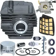 40mm Cylinder Carburetor Compatible With STIHL MS200T 020T MC200 AFFELLAGE MOT TOP END TOP ET