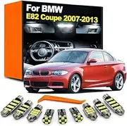 15Pcs LED Bulb Interior Reading Courtesy Plate Light Kit, For BMW 1 Series E82 Coupe 118 120 125 135 2007-2013 Accessories