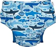 i play. Green Sprouts Girls' Ruffle Snap Reusable Absorbent Swimsuit Diaper