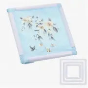 SnapStitch Square Embroidery Hoop Set - DIY Sewing Tools for Quilting, Silk-Pain