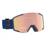 Scott Shield Dark Blue Majolica Blue Snow Goggles Authorized Dealer NEW