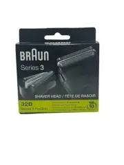 BRAUN Series 3 ProSkin 32B Electric Shaver Head Replacement Cassette, Sealed