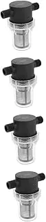 SEWACC Rv Water Filter Strainer Threaded Filter with Grit Mesh Durable Design for Easy Installation and Compact Storage for Water Tanks and