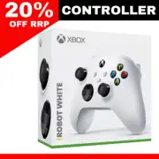 Xbox Wireless & Bluetooth Gaming Controller White Game Remote Control