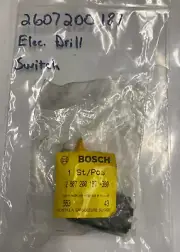 Bosch Electric drill switch 2607200187