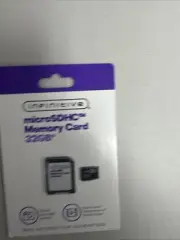 Brand New Sealed Infinitive MicroSDHC Memory Card 32GB
