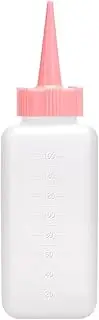 Générique Multipurpose hair bottle, hair applicator bottle, dye applicator bottle, translucent hair colour, squirt bottle applicator, measuring hair dye, hair colour measuring, squeeze bottle hair