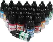 BELLIFFY Epoxy Resin Pigments 24 Handmade Colors for Scented Candle Making DIY Projects