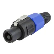 Speakon Speaker Female Connector 2-Pole NL4C Jack Amplifier Cord Pro Audio