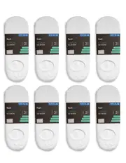 Mens 24 Pack Socks Casual No Show, Cushioned