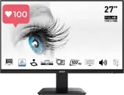 PRO 27" Eye Care Ergonomic Business Computer Monitor | FHD 1920x1080 100Hz 1ms