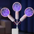 Electric Shock Insect Racket UV Light Fly Bug Zapper Household