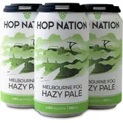 Hop Nation Melbourne Fog Hazy Pale Ale Can 355mL