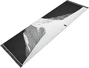 ZRYSMY Washable Runner Rug Landscape Snowmoutain 2’ x 6’ Non-Slip Floor Carpet Runner Rug for Hallways Kitchen Laundry Room Bedroom Floor Carpet Runner- Soft Thin Mat for Family Pet