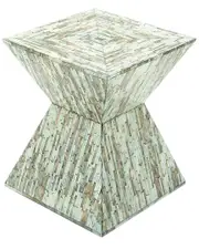 Peyton Lane Wood Inlay Accent Table