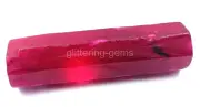 DYED 511.5 Ct Natural Red Ruby Raw Slice Rough IGL Loose Gemstone 5MSA