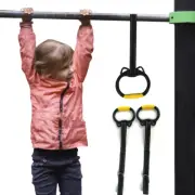 Gym Ring With Adjustable Strap Buckle Indoor Pull-up Fitness Gymnastics Ring