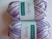 Sundance Synergy wool blend gradient yarn, Legacy, lot of 2 (76 yds ea)