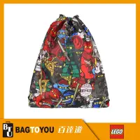 在飛比找Yahoo奇摩購物中心優惠-【LEGO】丹麥樂高束口包-忍者們 10034-1806