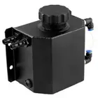 1L Square Car Radiator Coolant Water Tank Overflow Bottle Recovery Reservoir