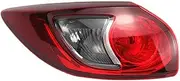 Car Rear Tail Light Brake Stop Turn Signal Lamp Taillight Taillamp Rearlamp No Bulb for Mazda CX5 CX-5 2013 2014 2015 2016 (Color : Outer Left)