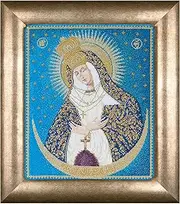 Thea Gouverneur - Counted Cross Stitch Kit - Our Lady of The Gate of Dawn - Aida - 18 Count - for Adults - 530A
