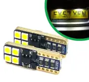 Number Plate Bulbs 3030 SMD LED 501 W5W T10 194 Canbus For Smart Car 4-2 4-4 (for: Smart)