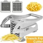 1pc Stainless Steel Manual Potato Cutter French Fries Slicer Potato Chips Maker