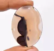 100% NATURAL TOP GRADE MONTANA AGATE OVAL SHAPED CABOCHON