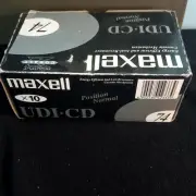 Maxell UD-I CD 74 Cassette Tapes - 10 Pack Sealed NEW Type I Normal Bias Japan