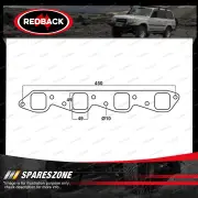 Redback Exhaust Header Plate for Chevrolet Big-Block Engine 396ci 6.7L 454ci
