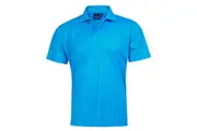 Winning Spirit Kids CoolDry Polo Shirt PS81K - Cyan