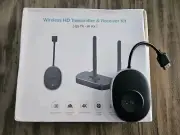2 Wireless HDMI Transmitters and Receiver Kit HD Dongle Casting 5G NEW