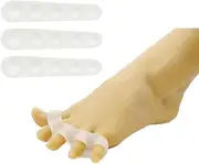 4 Pieces Toe Separators & Toe Spreader, Bunion Corrector and Bunion Relief Fight Bunion, Hammer Toes, Claw Toes, Crooked Toes and More Toe Spacers for Yogis