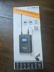 Comica CVM-WM200TX 96-Channels Metal Wireless Lavalier Microphone System for XLR