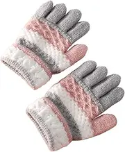 [Sinknap] Boys Girls Gloves Children Boys Girls All Match Striped Gloves Fine Workmanship Striped