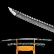 Japanese Katana Handmade Medium Carbon Guishi Full Tang Samurai Sword