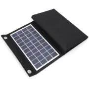 Portable Dual USB Charger with Waterproof ETFE Epoxy Resin Solar Panel