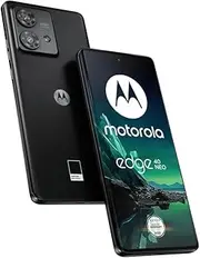 [Motorola] Edge 40 Neo Dual-SIM 256GB ROM + 12GB RAM (Only GSM | No CDMA) Factory Unlocked 5G Smartphone (Black Beauty) - International Version