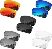 [SmartVLT] Set of 5 Men's Replacement Lenses for Oakley Gascan Sunglass Combo Pack S01