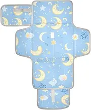 Reusable Waterproof pad with Tissue Pocket Portable Changing pad for Baby for Moms, Dads