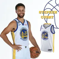 在飛比找Yahoo奇摩購物中心優惠-Nike 球衣 Warriors 22-23 NBA 金州 