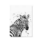 Zebra Painting Nursery Safari Animal Wall Art #2