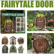 Fairy Door for Tree Decorations Set of 6pcs Mini Fairy Garden Outdoor Decor Accessories -Style 3