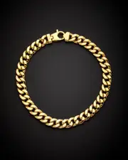 14K Italian Gold Miami Cuban Bracelet