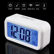 Digital Backlight LED Display Table Alarm Clock With Calendar+Thermometer-